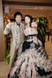 福岡　ブライダル撮影　前撮り　ロケ撮　結婚式の写真　披露宴の写真　0358