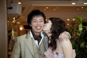 福岡　ブライダル撮影　前撮り　ロケ撮　結婚式の写真　披露宴の写真　0358