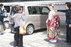 福岡　友泉亭　前撮り　ロケ撮　結婚準備　マタニティ花嫁　0358