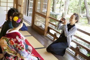 福岡　友泉亭　前撮り　ロケ撮　結婚準備　マタニティ花嫁　0358