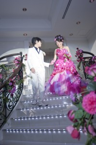 福岡　写真スタジオ　前撮り　ロケ撮　ブライダル写真　ウエディングアルバム　結婚式の撮影　スナップ写真　0358