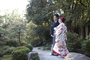 福岡　天神　前撮り　友泉亭　ロケ撮　ブライダル撮影　ウエディングフォト　スナップ撮影　写真スタジオ　オシャレ　0358