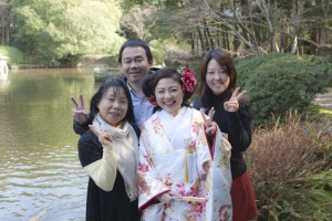 福岡　天神　前撮り　友泉亭　ロケ撮　ブライダル撮影　ウエディングフォト　スナップ撮影　写真スタジオ　オシャレ　0358